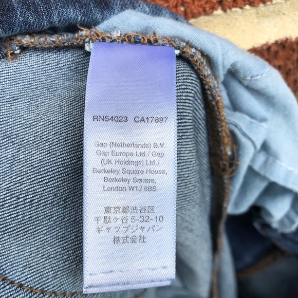 Buy 2 Get 1 Free: Gap Blue Jeans Regular Length - Picture 3 of 5